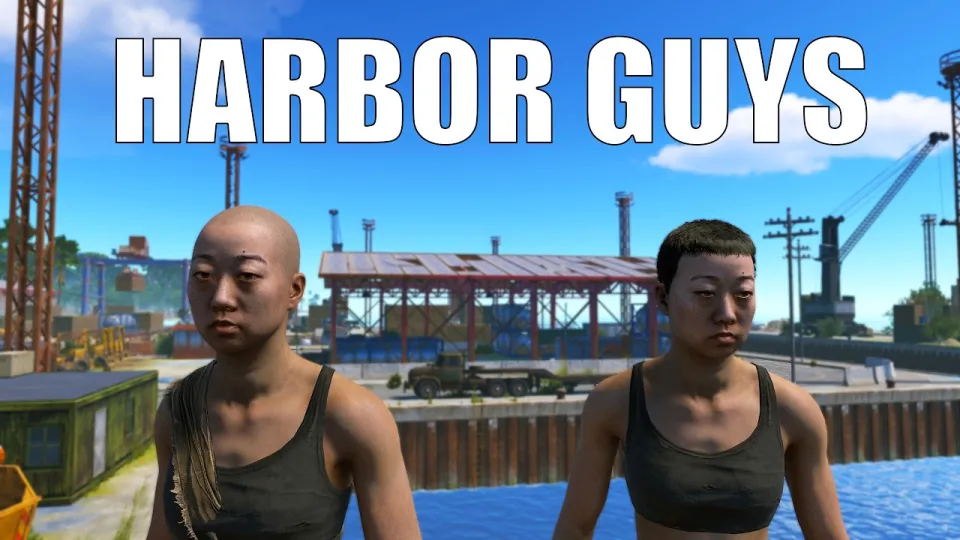 Rust harbor guys run shows how a solo start turns into loot, parkour and a very suspicious ocean burial